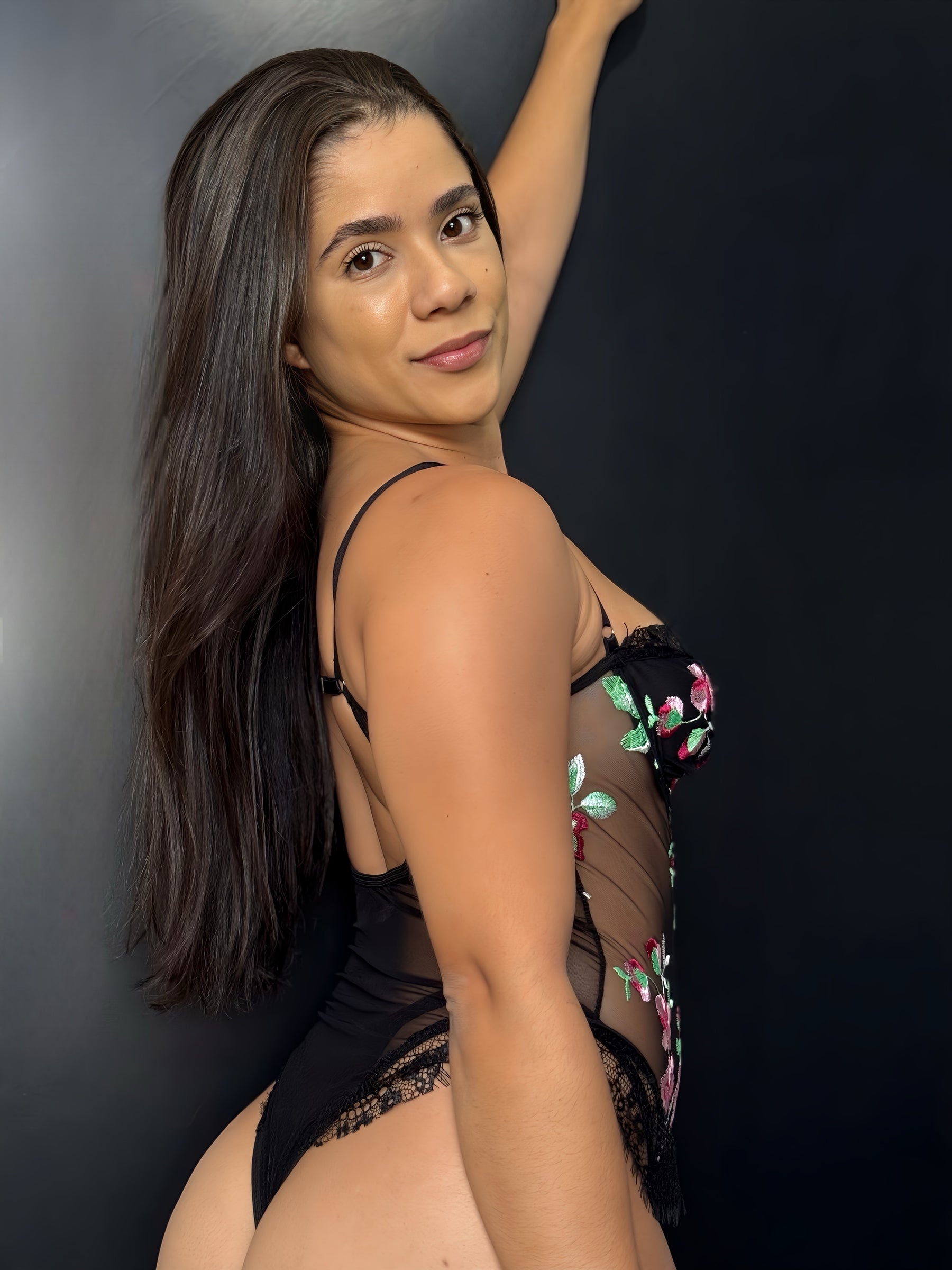 Body Aurora - Body com bordados florais