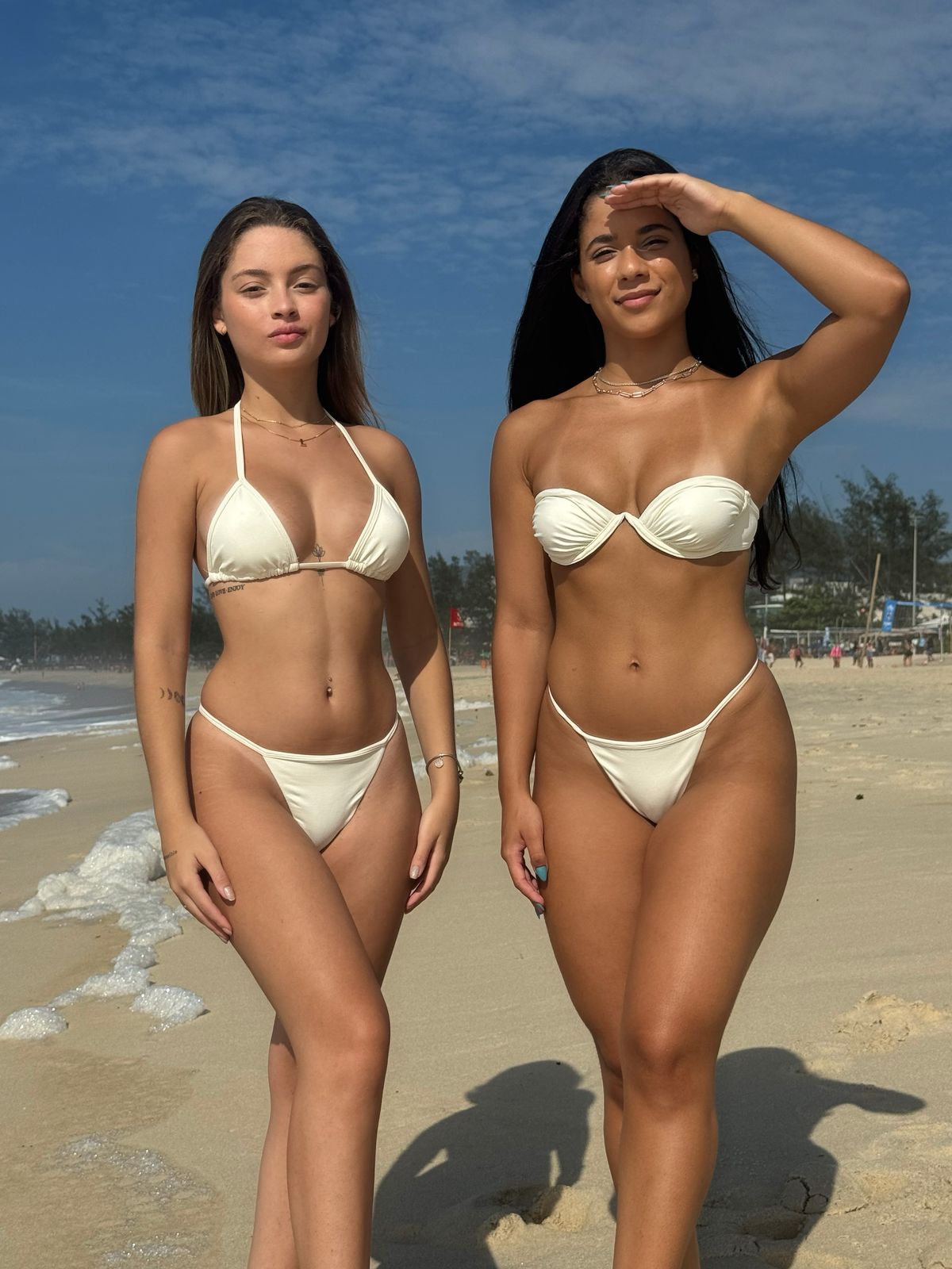 Biquini de Fita Off White