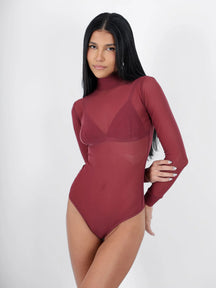 Body Tule Gola Alta Vanessa